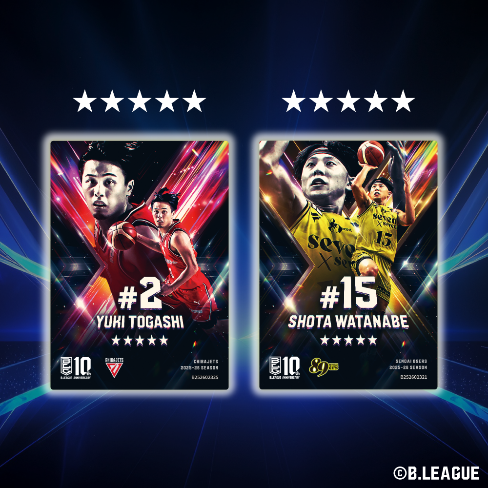 B.LEAGUE CARD ~ REAL CARD COLLECTION~＜2025-26 SEASON VOL.1＞｜B