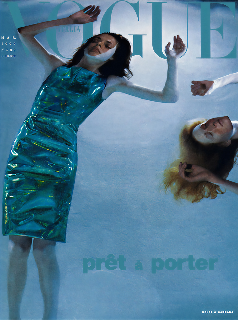 VOGUE Magazine Italia March 1999 MALGOSIA BELA Devon Aoki MAGGIE RIZER