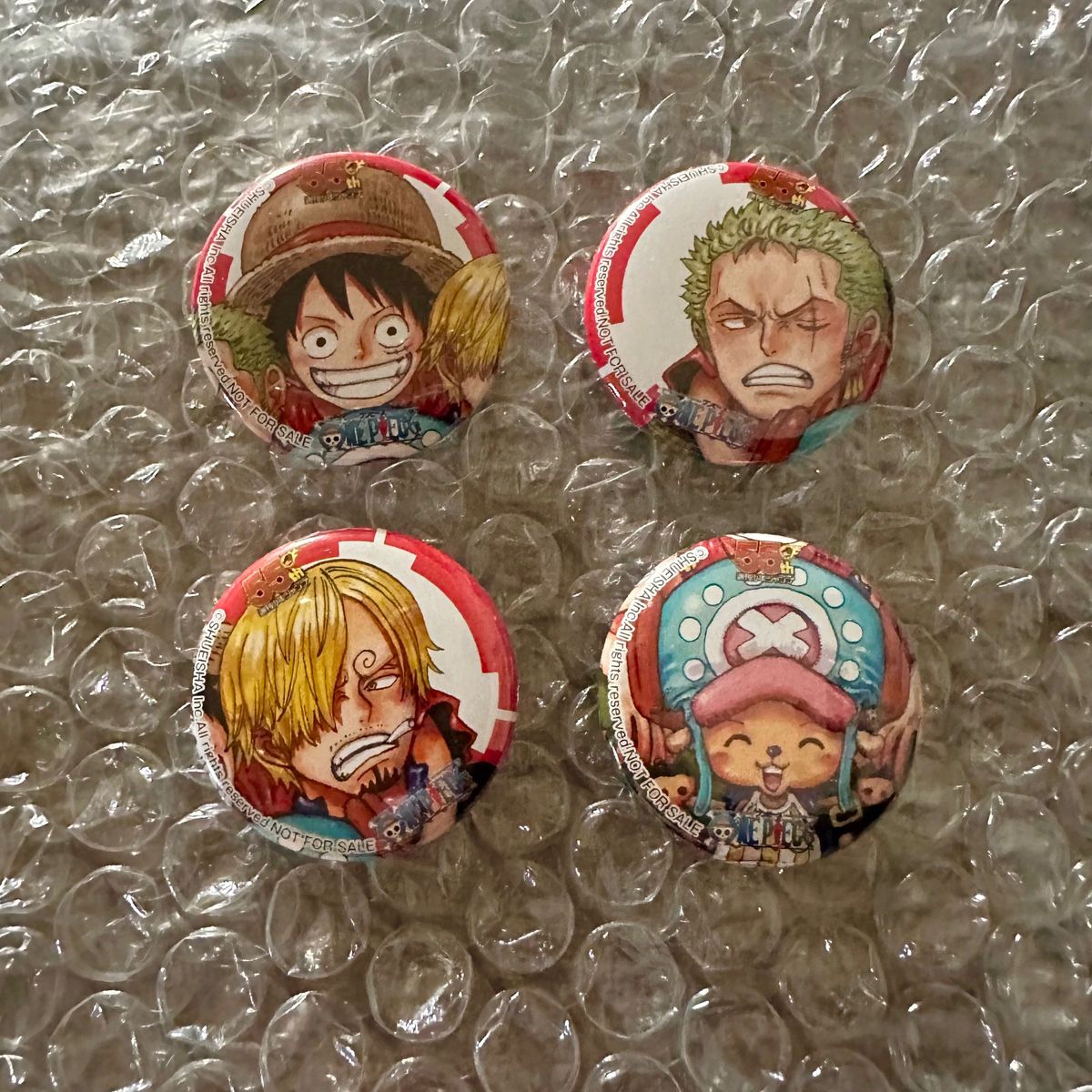 当選品】週刊少年ジャンプ 創刊55周年記念缶バッジ55個セット 新品未