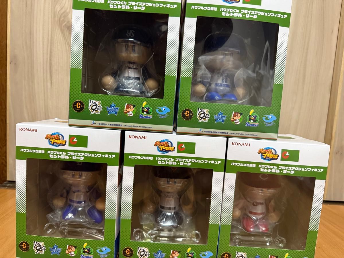 KONAMI パワプロくん フィギュア セリーグ6種セット パワプロくん