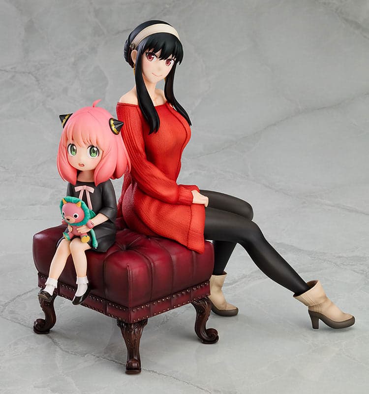 SPY×FAMILY アーニャ&ヨルがちょこんと腰掛けたフィギュア 予約受付中