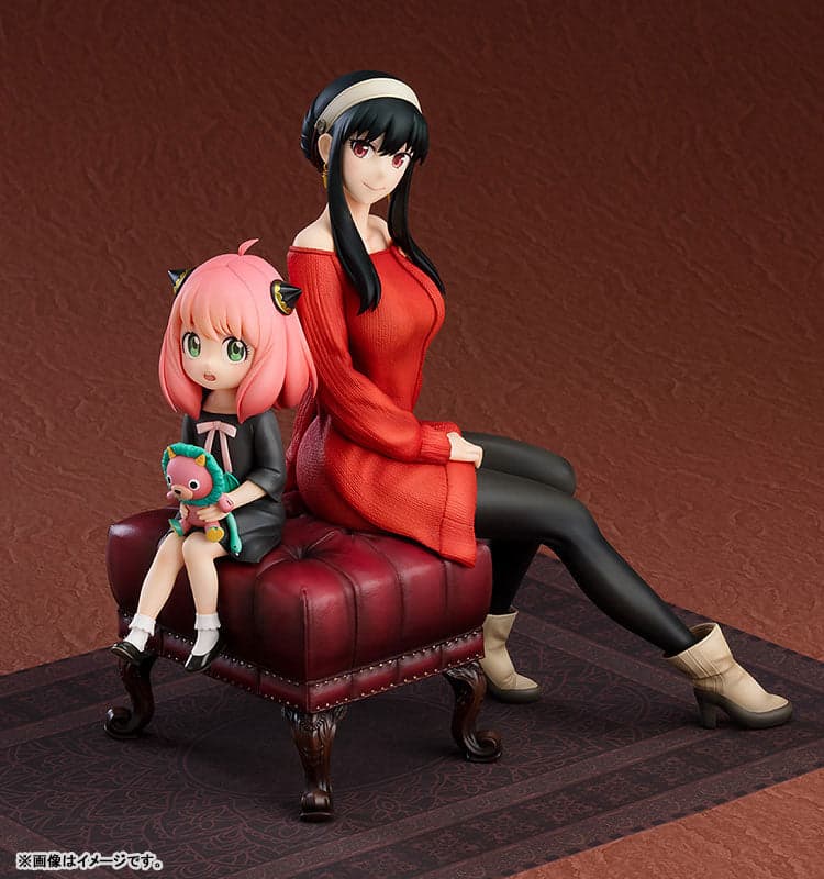 SPY×FAMILY アーニャ&ヨルがちょこんと腰掛けたフィギュア 予約受付中