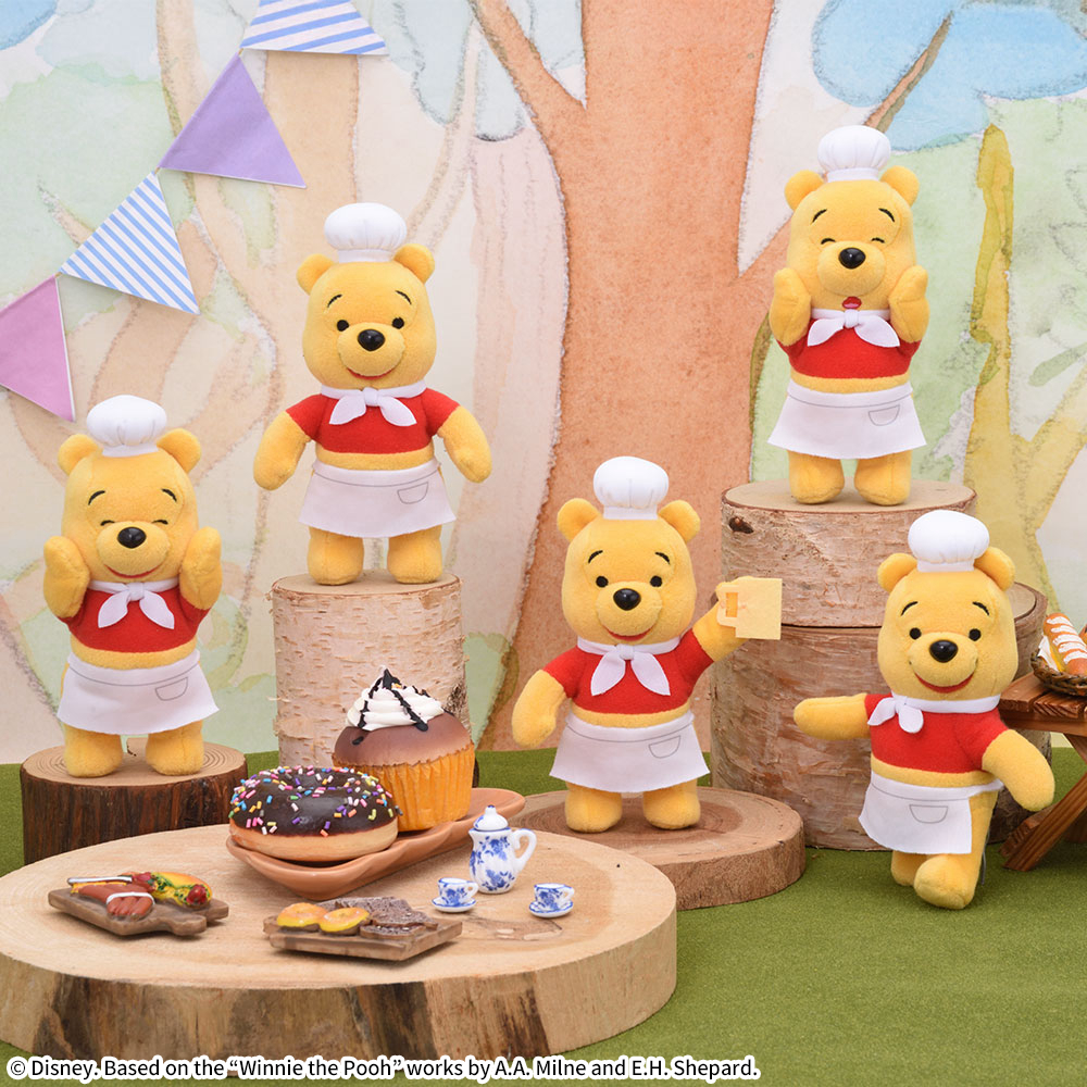 コック帽にエプロン姿！セガプライズ ディズニー『くまのプーさん