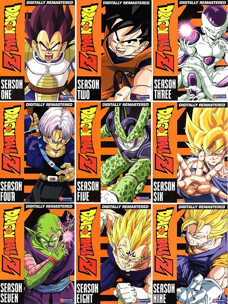 Amazon.com: Dragonball Z Complete Seasons 1-9 Box sets (9 Box Sets