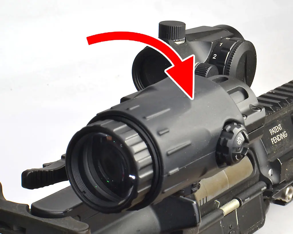 3X TACTICAL MAGNIFIER with Outer Rubber Cover | MAGNIFIER