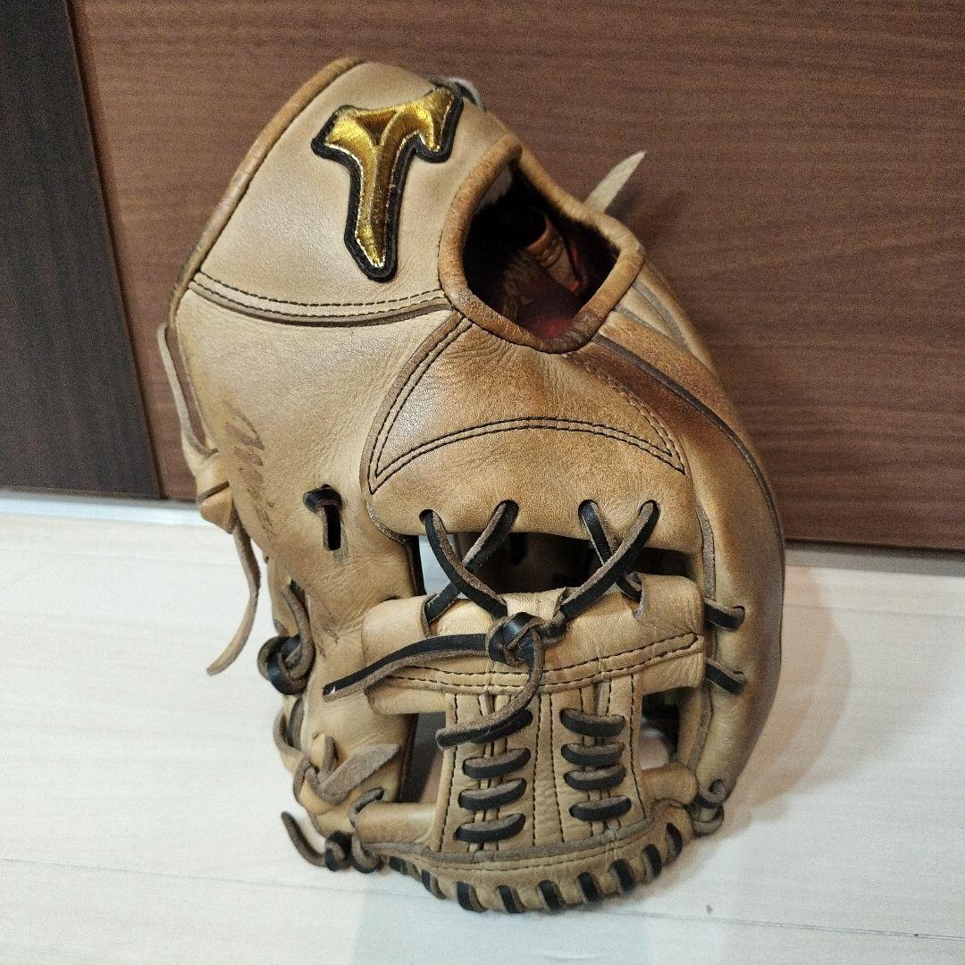 でんながMizuno 坂本モデル 硬式内野用グローブ 即購入OK Mizuno Pro ミズノプロ 硬式 グローブ 坂本モデル 内野 波賀 日本製
