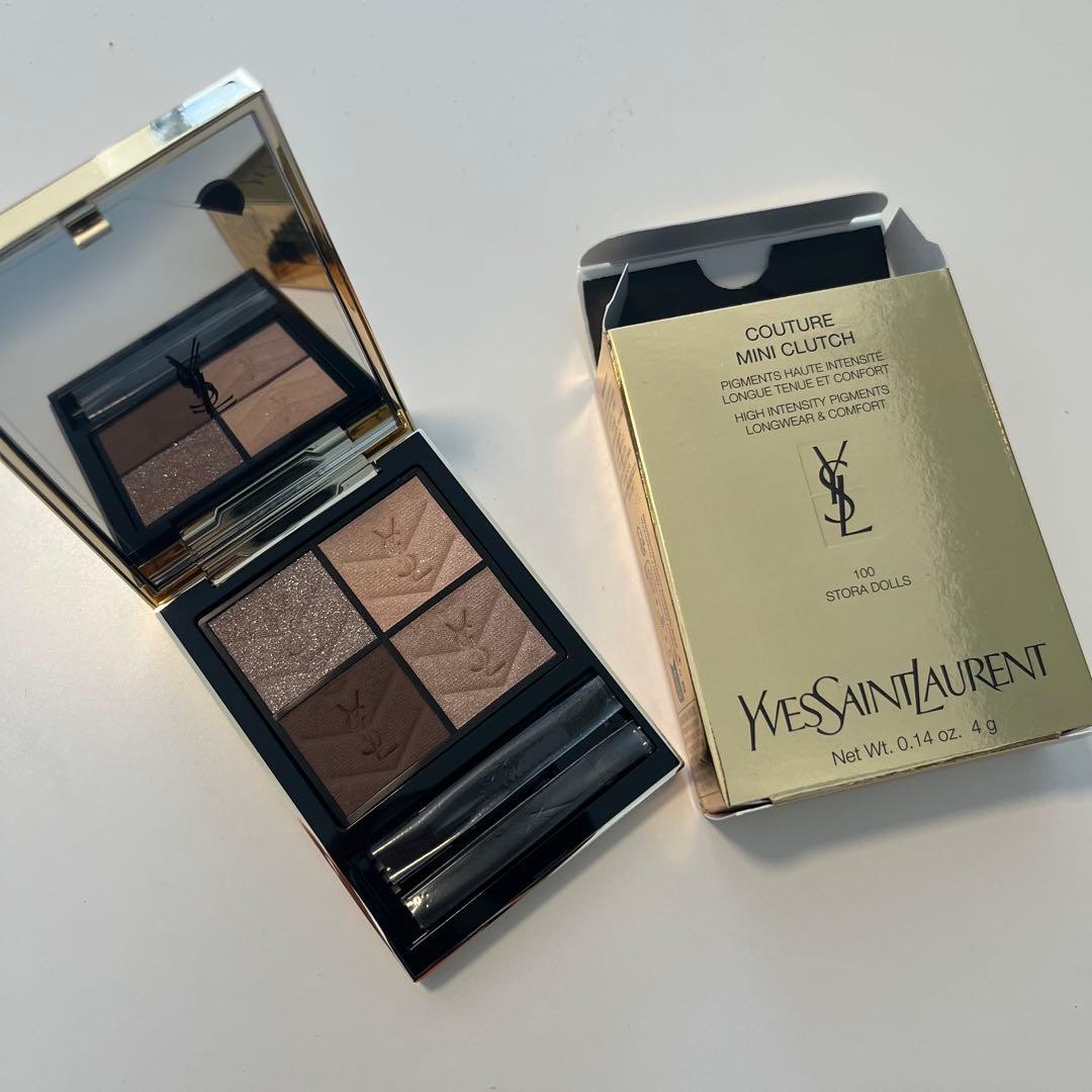 新品クチュールミニクラッチ100アイシャドウ ストラドールズ イヴサンローラン クチュール ミニ クラッチ / イヴ・サンローラン(パウダーアイシャドウ