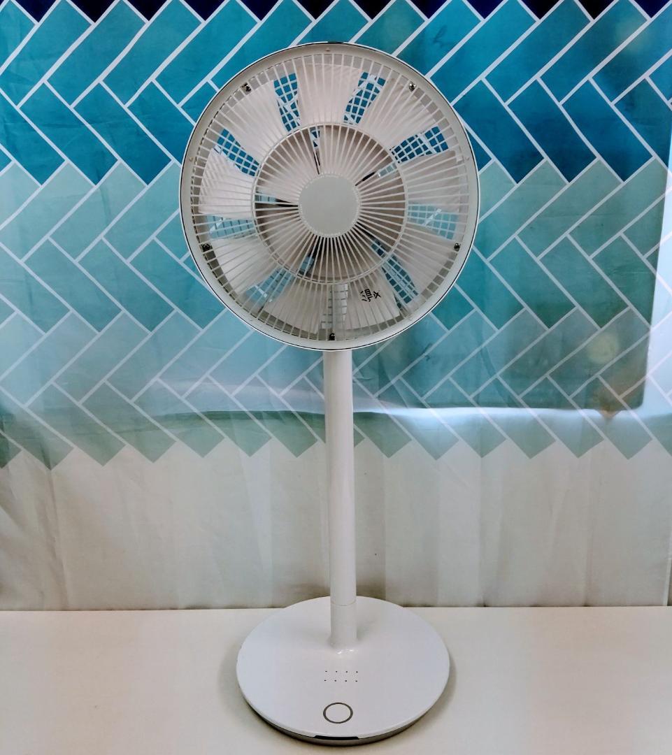 バルミューダ　Green Fan　扇風機　EGF-1400-WG　ホワイト BALMUDA（バルミューダ） BALMUDA EGF-1400-WG 省エネ扇風機 リモコン